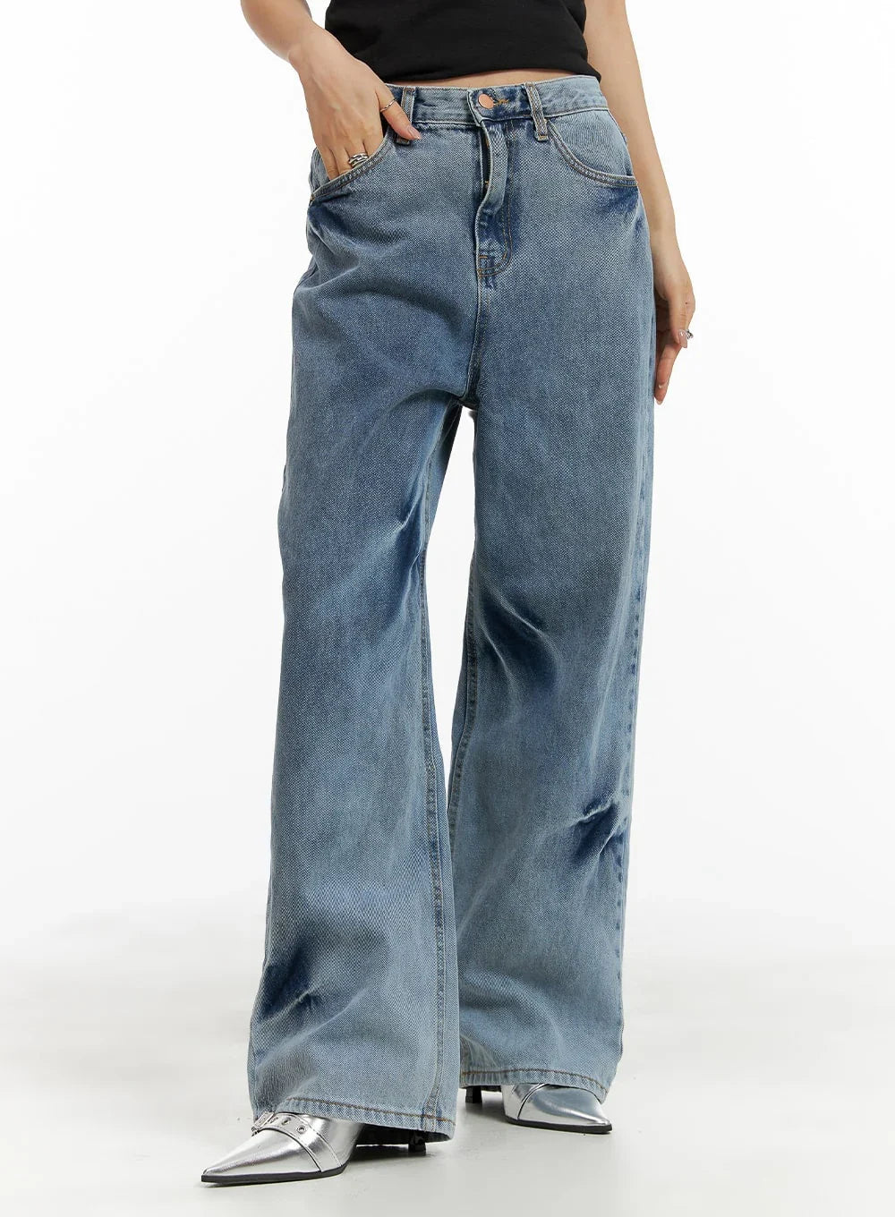 Bootcut Wide Leg Jeans